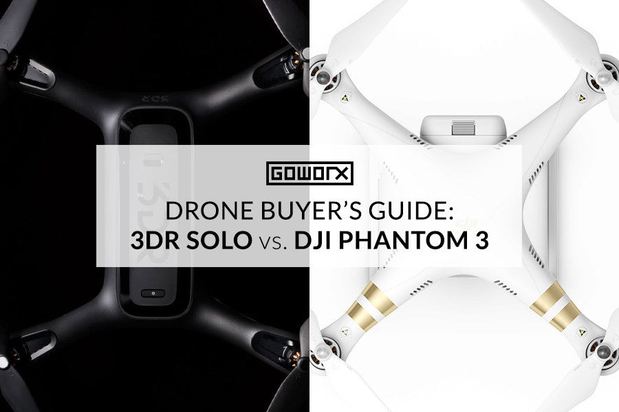 Drone Buyers Guide: 3DR Solo vs. DJI Phantom 3